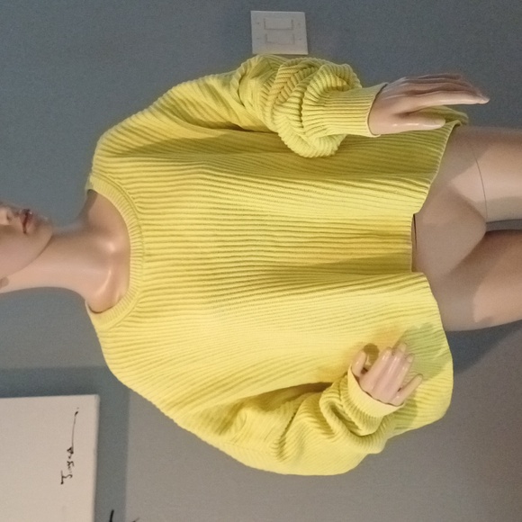 🔥🔥🔥Free People Pier Festival Limon color sweater S - Picture 11 of 11